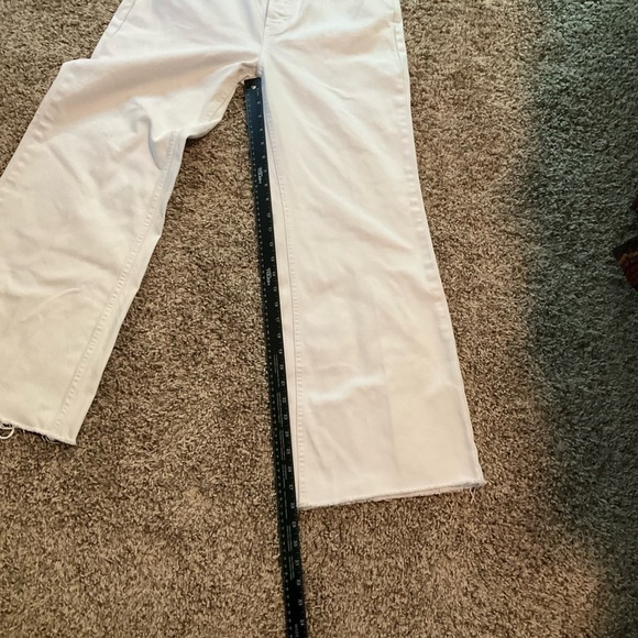 We the Free White Wide Leg Jeans Size 31 - Picture 4 of 8